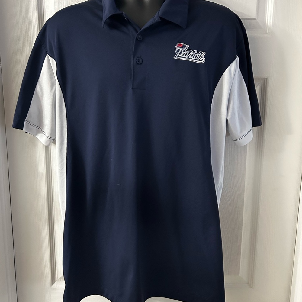 Sport-Tek Navy and White Polo Shirt